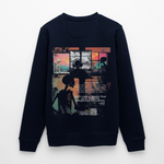 Erosan, Fenster, 1st | Roller, Unisex Bio-Sweatshirt - Navy