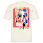 Vesperion, Frau, 1st | Essential, Relaxed Fit Unisex Bio T-Shirt - Naturweiß 