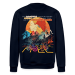 Panos, Fahrrad, 1st | Roller, Unisex Bio-Sweatshirt - Navy