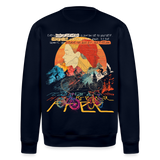 Panos, Fahrrad, 1st | Roller, Unisex Bio-Sweatshirt - Navy
