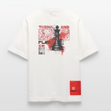 Orionis, Schach, 1st | Heve, Heavyweight Oversized Bio T-Shirt, Unisex - OFF WHITE