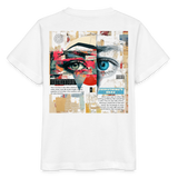Marsyros, Augen, 1st | Kinder Bio T-Shirt - Weiß