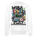 Aetherion, Laptop, 1st | Roller, Unisex Bio-Sweatshirt - Weiß