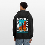 Fuxi, Wüste, 1st | Freshhood, Oversized Unisex Hoodie - Anthrazit