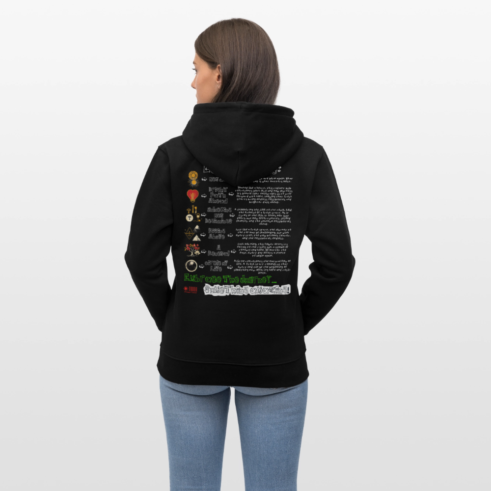 Astraeian, Symbole, 1st | Cruiser, Unisex Bio-Hoodie - Schwarz