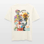Verdantis, Blaue Augen, 1st | Essential, Relaxed Fit Unisex Bio T-Shirt - Naturweiß 