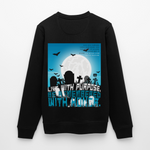 Themisan, Friedhof, 1st | Roller, Unisex Bio-Sweatshirt - Schwarz