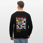 Shennong, Augen, 1st | Roller, Unisex Bio-Sweatshirt - Schwarz