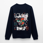 Zalzalak, Kaffee, 1st | Roller, Unisex Bio-Sweatshirt - Navy