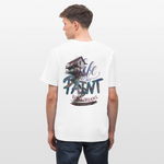 Ignisvar, Haus, 1st | Essential, Relaxed Fit Unisex Bio T-Shirt - Weiß