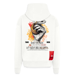 Eldamar, Schlange, 1st | Heavyweight Oversized Bio Zip Hoodie, Unisex - OFF WHITE