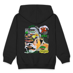 Ereban, Lippen, 1st | Kinder Zip Hoodie - Schwarz