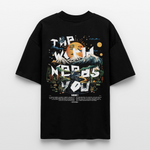 Ereshkigal, Berge, 1st | Blaster, Oversize Bio T-Shirt, Unisex - Schwarz