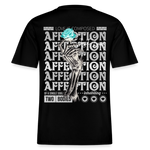 Hestian, Rose, 1st | Essential, Relaxed Fit Unisex Bio T-Shirt - Schwarz