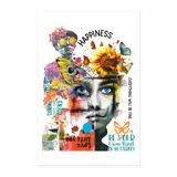 Verdantis, Blaue Augen, 1st | Poster 40x60 cm - Weiß