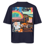 Nyxaris, Windmühle, 1st | Breezy, Oversized Unisex T-Shirt - Navy