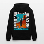 Fuxi, Wüste, 1st | Cruiser, Unisex Bio-Hoodie - Schwarz