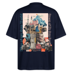 Zephiron, Schloss, 1st | Blaster, Oversize Bio T-Shirt, Unisex - Navy