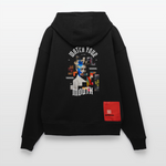 Dewrês, Frau, 1st | Heavyweight Oversized Bio Hoodie, Unisex - SOLID BLACK