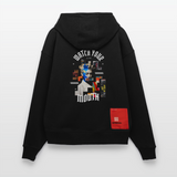 Dewrês, Frau, 1st | Heavyweight Oversized Bio Hoodie, Unisex - SOLID BLACK