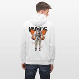 Lunaris, Astronaut, 1st | Cruiser, Unisex Bio-Hoodie - Weiß