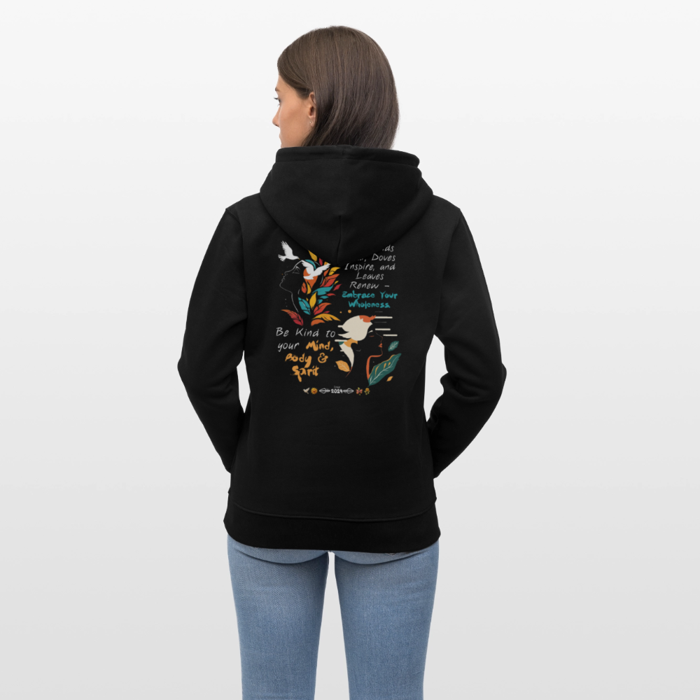 Arwa, Taube, 1st | Cruiser, Unisex Bio-Hoodie - Schwarz