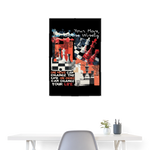 Heraa, Schach, 1st | Poster 60x90 cm - Weiß