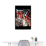 Heraa, Schach, 1st | Poster 60x90 cm - Weiß