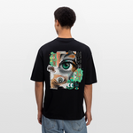 Siegfried, Augen, 1st | Breezy, Oversized Unisex T-Shirt - Schwarz
