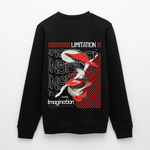 Xiwangmu, Muschel, 1st | Roller, Unisex Bio-Sweatshirt - Schwarz