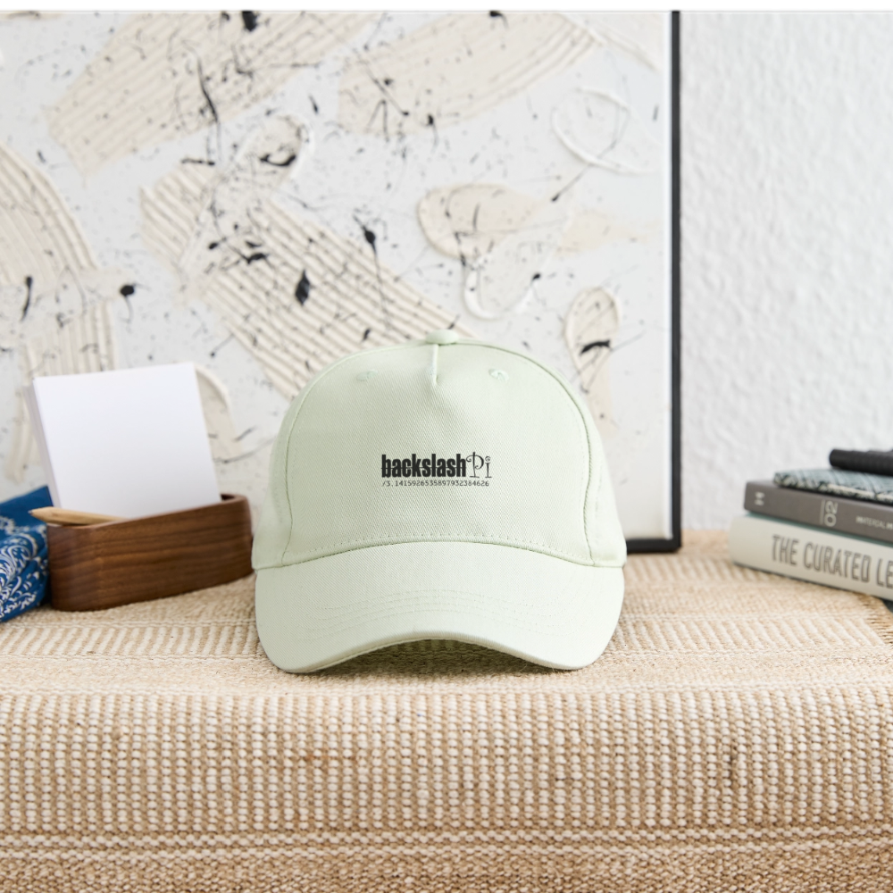Kinder Bio Basecap - Helles Mintgrün