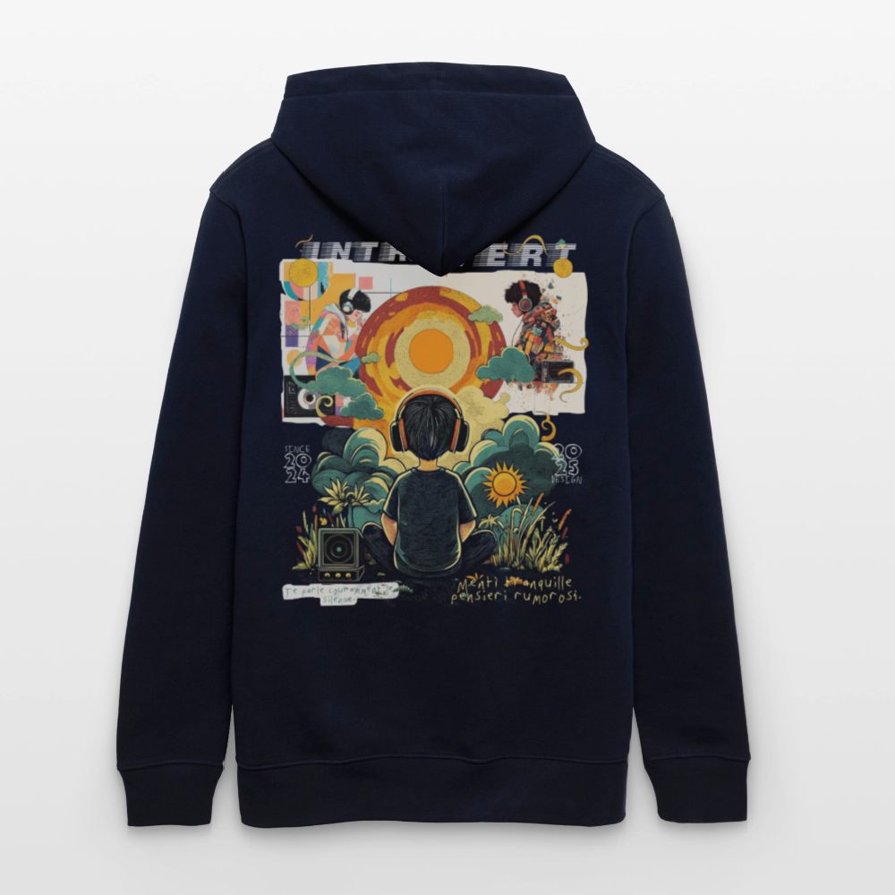 Hermesan, Kindheit, 1st | Cruiser, Unisex Bio-Hoodie - Navy