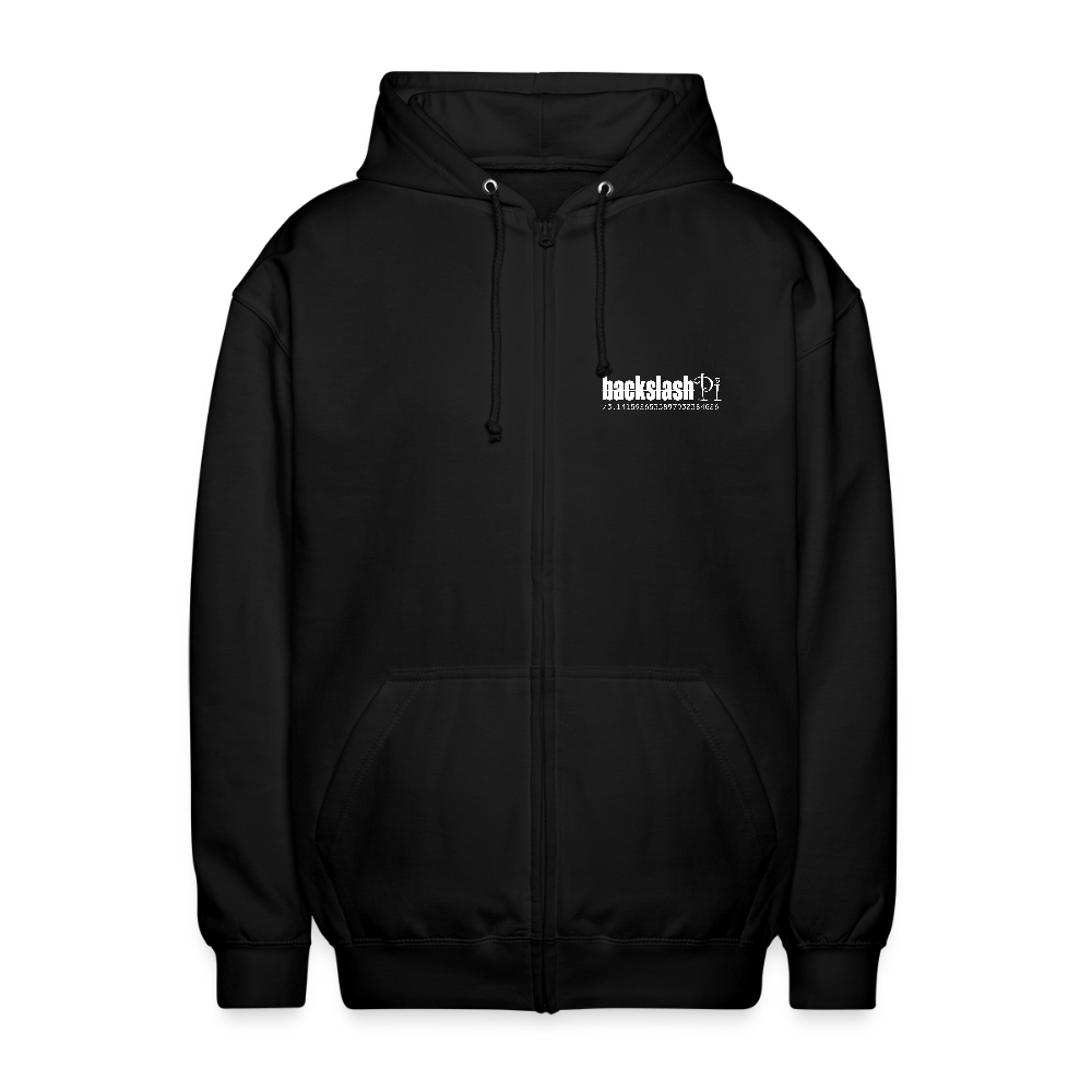Morian, Leuchtturm, 1st | Crucial, Unisex Zip Hoodie - Schwarz