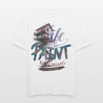 Ignisvar, Haus, 1st | Essential, Relaxed Fit Unisex Bio T-Shirt - Weiß