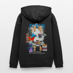 Nerthus, Gesicht, 1st | Freshhood, Oversized Unisex Hoodie - Anthrazit
