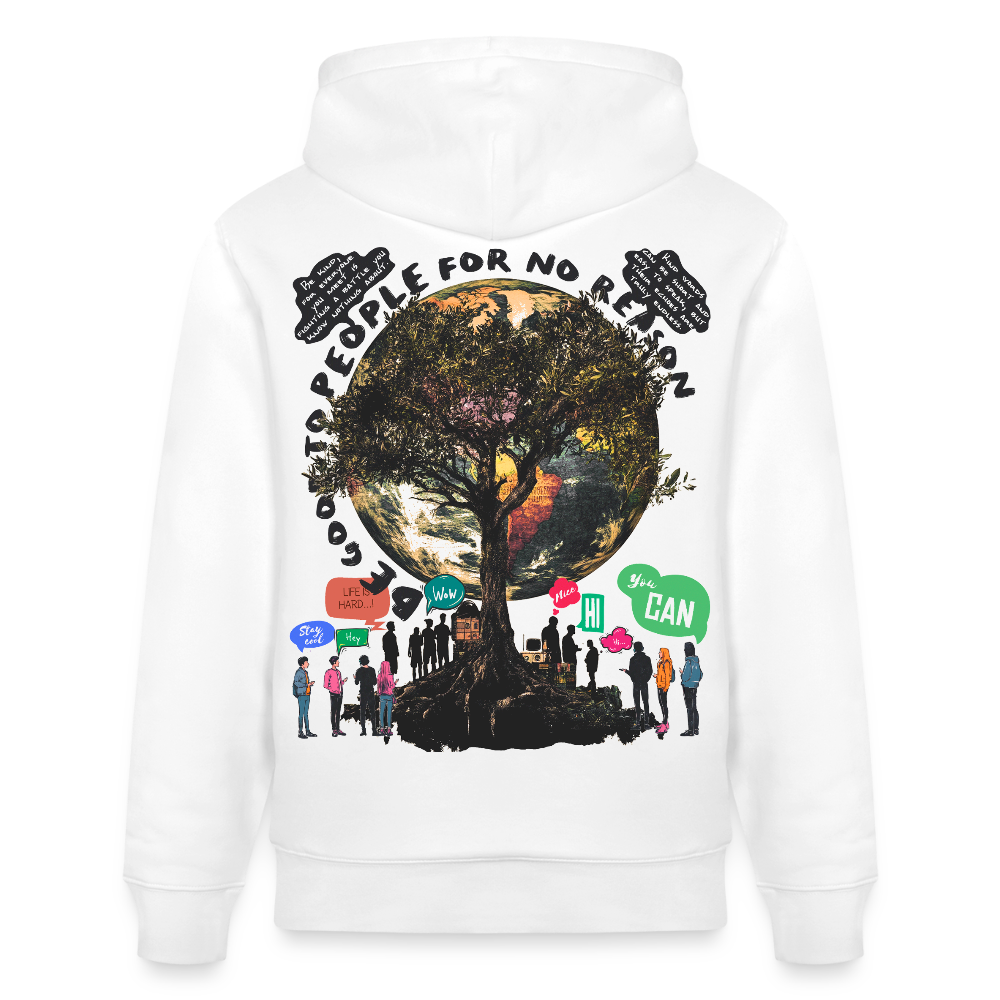 Thalvion, Baum, 1st | Cruiser, Unisex Bio-Hoodie - Weiß
