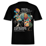 Selenian, Fitness, 1st | Essential, Relaxed Fit Unisex Bio T-Shirt - Schwarz