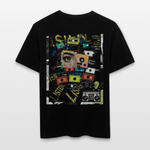 Orphean, Reh, 1st | Essential, Relaxed Fit Unisex Bio T-Shirt - Schwarz