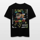 Orphean, Reh, 1st | Essential, Relaxed Fit Unisex Bio T-Shirt - Schwarz