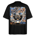Sakhr, Informatik, 1st | Blaster, Oversize Bio T-Shirt, Unisex - Schwarz