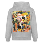 Vaelthar, Blumen, 1st | Cruiser, Unisex Bio-Hoodie - Grau meliert