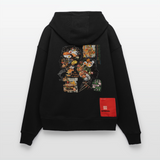 Atalantan, Essen, 1st | Heavyweight Oversized Bio Hoodie, Unisex - SOLID BLACK