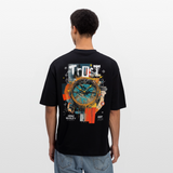 Demeteros, Uhr, 1st | Breezy, Oversized Unisex T-Shirt - Schwarz