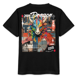 Nezha, Drache, 1st | Kinder Bio T-Shirt - Schwarz