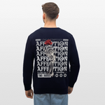 Zeusun, Rose, 1st | Roller, Unisex Bio-Sweatshirt - Navy