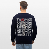 Zeusun, Rose, 1st | Roller, Unisex Bio-Sweatshirt - Navy