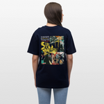 Dionyson, U-Bahn, 1st | Essential, Relaxed Fit Unisex Bio T-Shirt - Navy