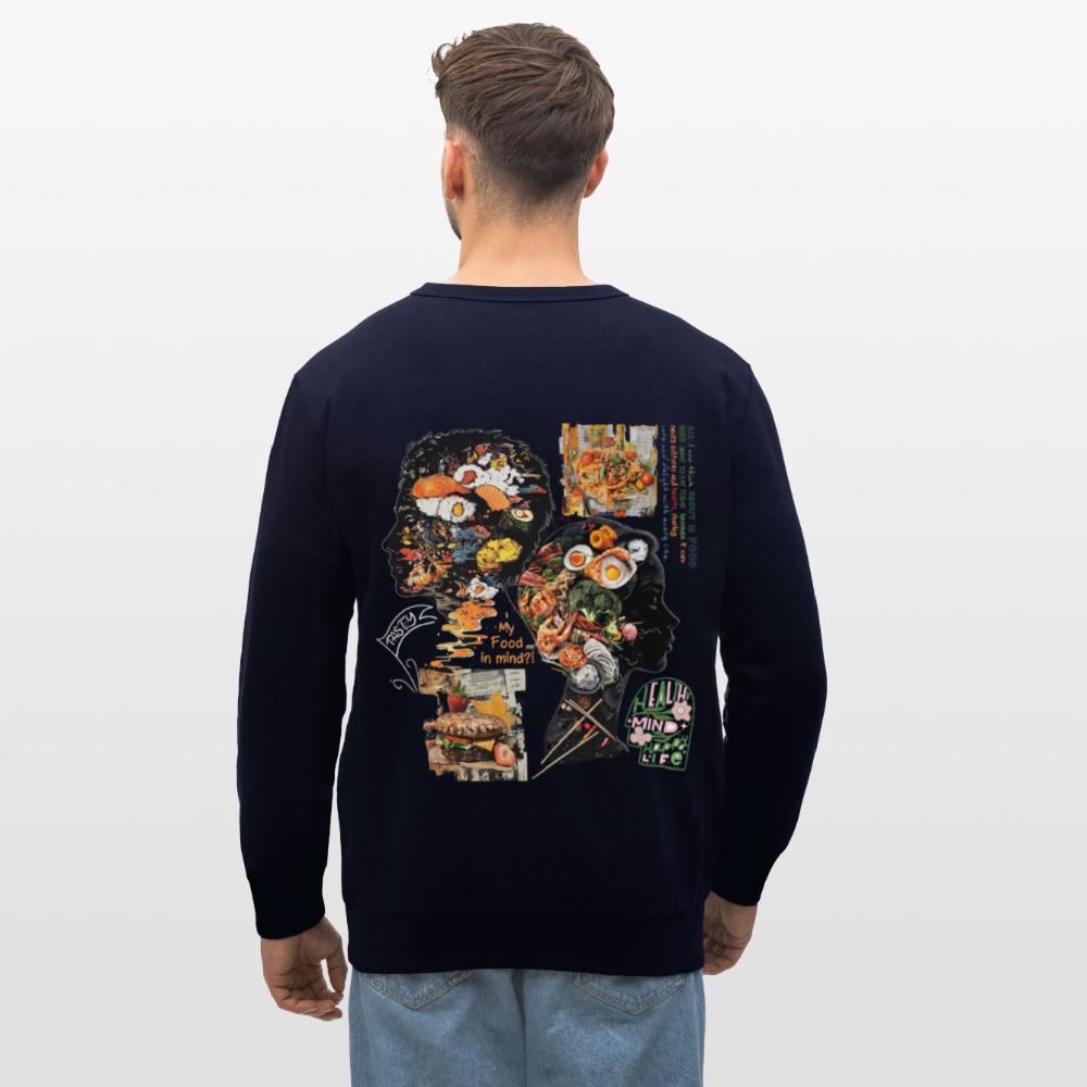 Atalantan, Essen, 1st | Roller, Unisex Bio-Sweatshirt - Navy