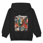 Nezha, Drache, 1st | Kinder Zip Hoodie - Schwarz