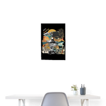 Helian, Frau, 1st | Poster 40x60 cm - Weiß